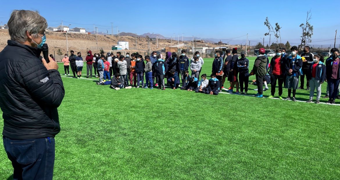 Niños y niñas de Freirina participan en primer torneo de futbol desde el inicio de la pandemia