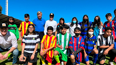Girls and boys from Vallenar finish inclusive soccer tournament